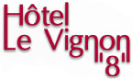 Logo Hôtel Le Vignon